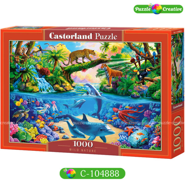 Пазлы для взрослых 1000 элементов Castorland Wild Nature C-104888 купить