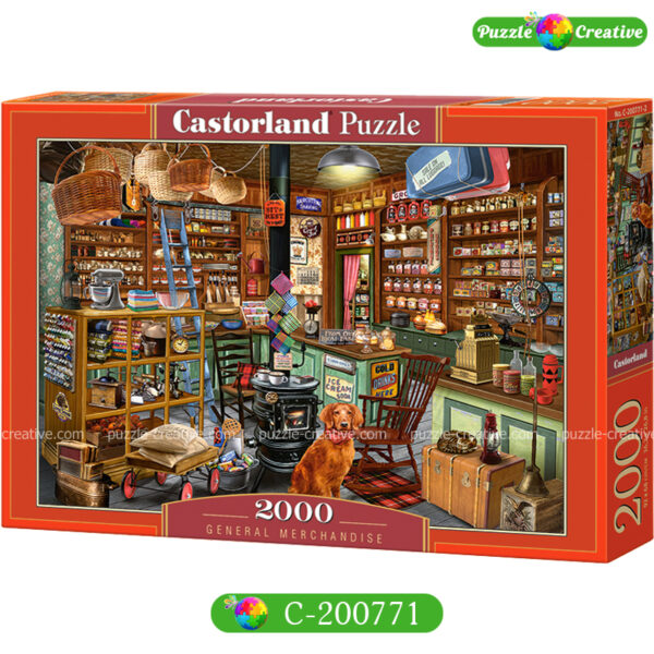 Пазлы 2000 элементов купить Castorland C-200771 General Merchandise