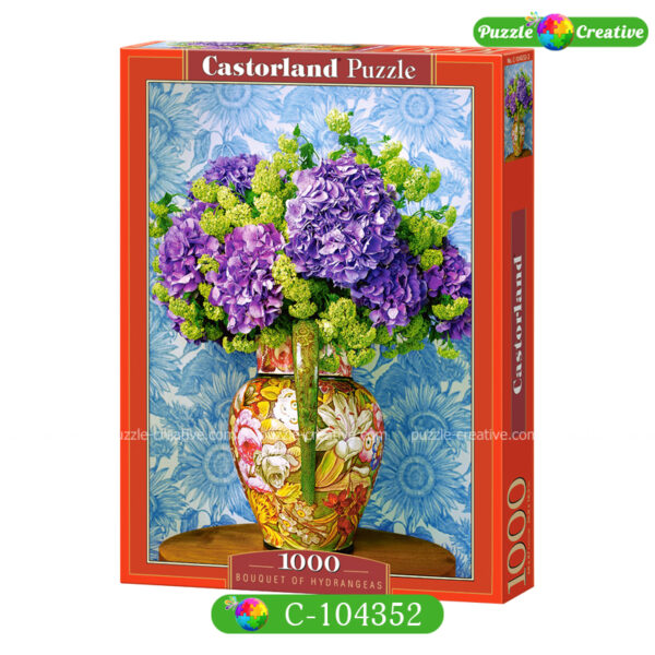 Пазлы 1000 Castorland C-104352 Bouquet Of Hydrangeas купить