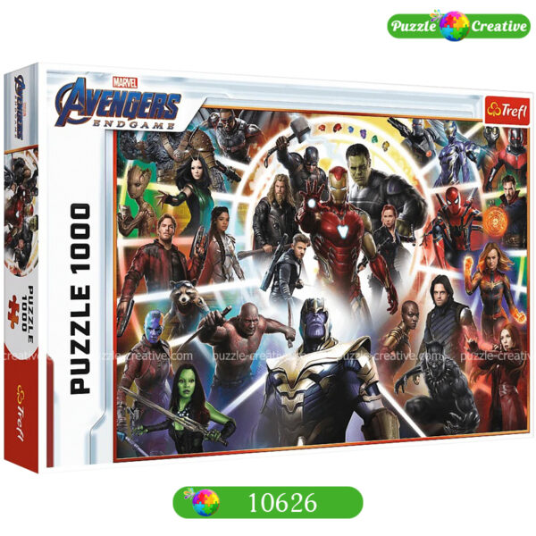 Пазлы для взрослых 1000 элементов Trefl Avengers: End Game, Marvel купить