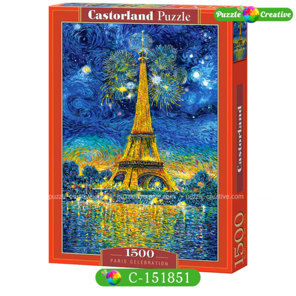 Пазлы 1500 Castorland Paris Celebration C-151851 купить