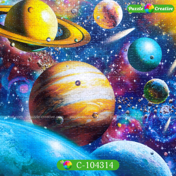 C-104314 Solar System Odyssey, Castorland Puzzle EAN: 5904438104314