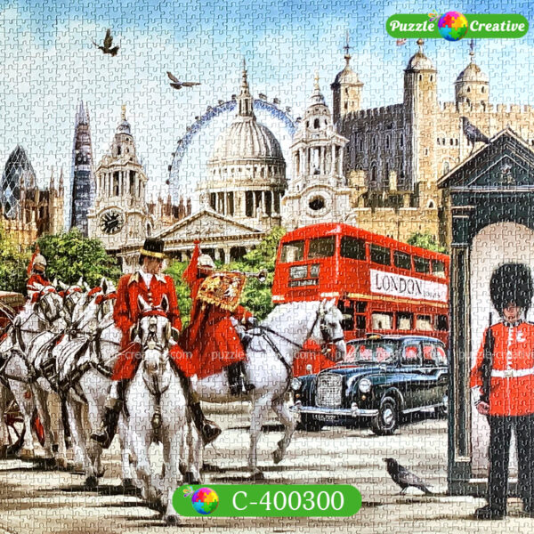 Пазл артикул C-400300 Величие Лондон Castorland Puzzle