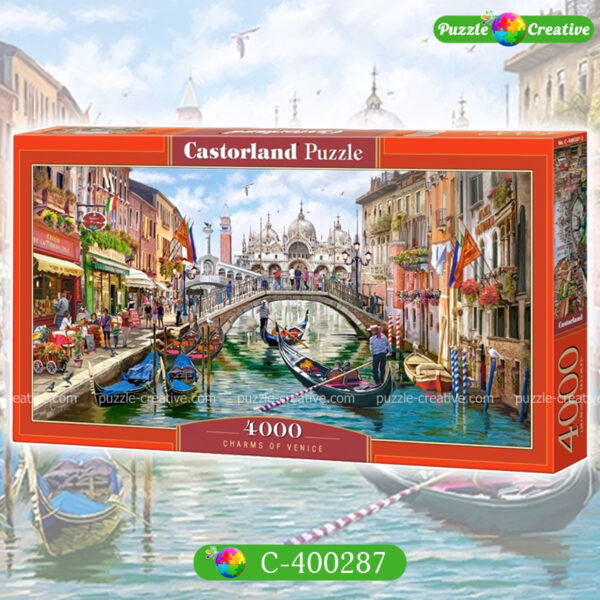Пазлы Castorland C-400287, 4000 элементов Очарование Венеции