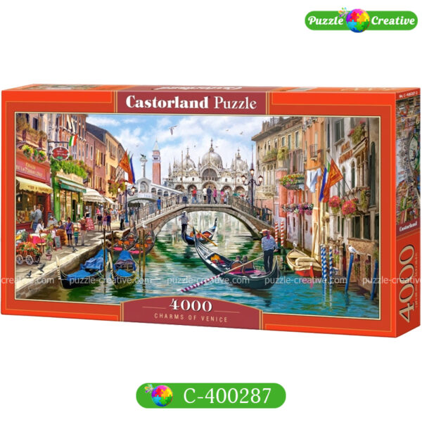 Пазлы для взрослых Castorland Charms of Venice C-400287