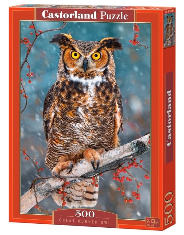 B-52387 Castorland Puzzle Great Horned Owl