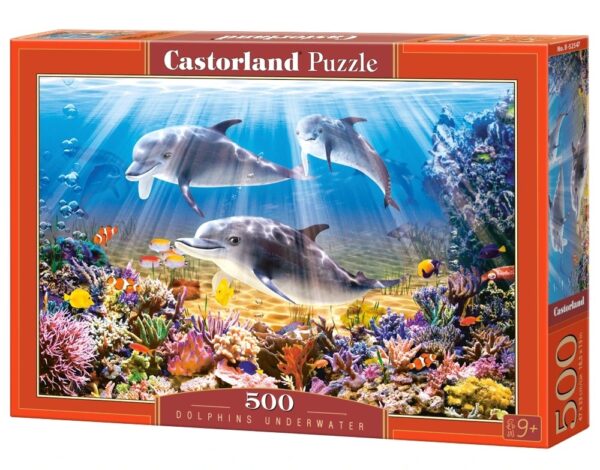 Castorland Puzzle Dolphins Underwater