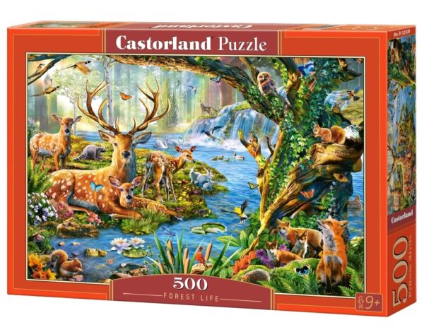 B-52929 Castorland Puzzle Forest Life