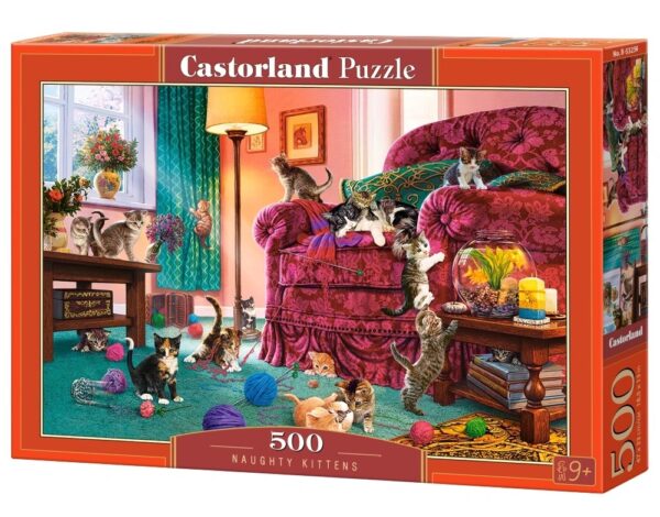 B-53254 Castorland Puzzle Naughty Kittens