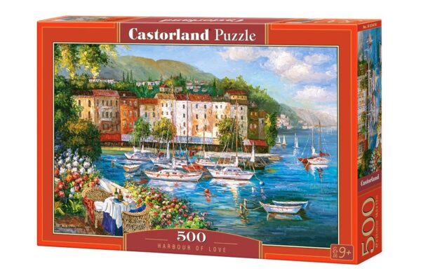 B-53414 Castorland Puzzle Harbour of Love