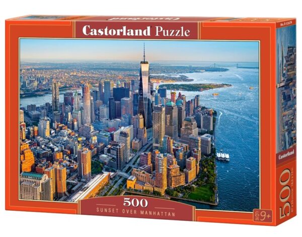 B-53674 Castorland Puzzle Sunset over Manhattan