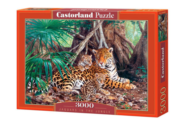 C-300280 Castorland Jaguars in the Jungle Пазлы