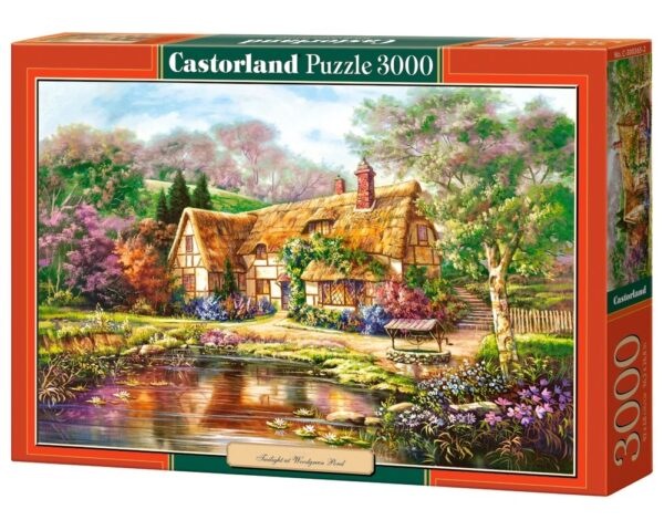 C-300365 Castorland Twilight at Woodgreen Pond, Пазлы 3000