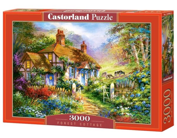 C-300402 Castorland Forest Cottage Пазлы