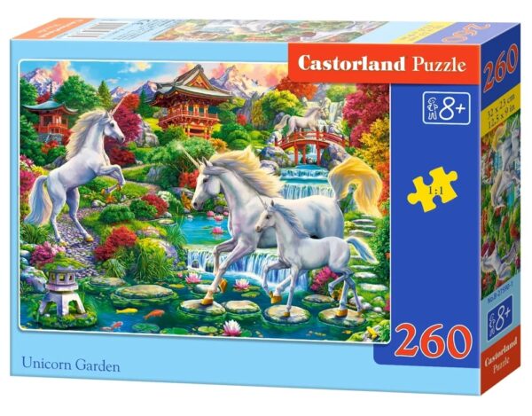 B-27590 Castorland Puzzle, Unicorn Garden