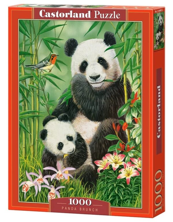 C-104987 Castorland Puzzle, Panda Brunch