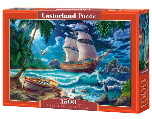 C-152070 Castorland Puzzle, First Night on New Land