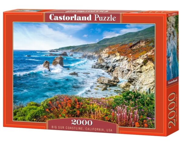 C-200856 Castorland Puzzle, Big Sur Coastline, California, USA