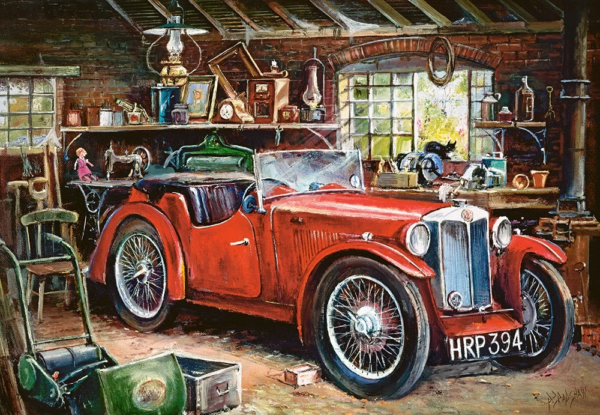Пазл C-104574 Castorland Vintage Garage