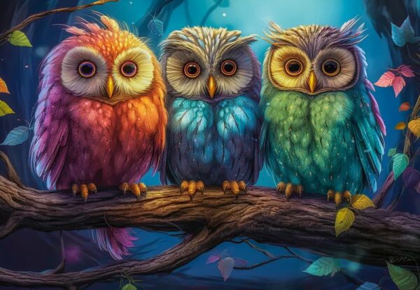 Пазл Castorland C-105175 Three Little Owls