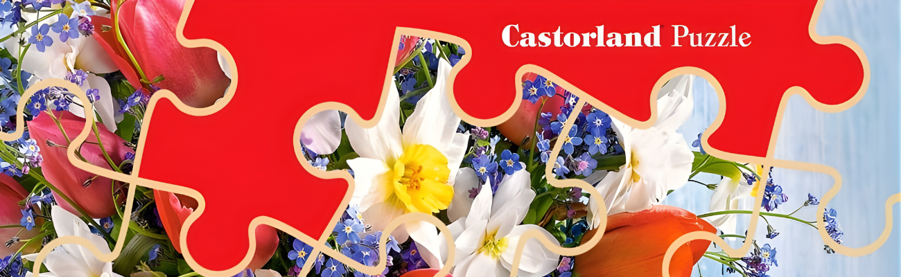 Пазлы Касторленд цветы